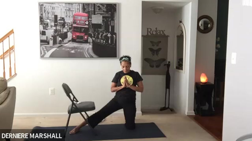 Chair Yoga with Ms. D